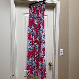 Sleeveless maxi dress. Size S.